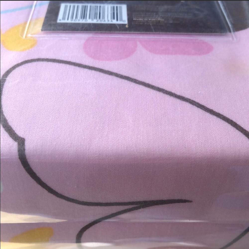 New Dwell Studio Pink Butterfly Window Panel Curtain 54”X 84” - Picture 5 of 7